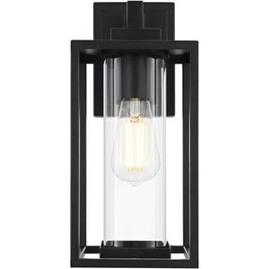 Memphis 1 Light 13.5 inch Black Outdoor Wall Sconce