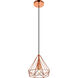 Jago 1 Light 10 inch Copper Pendant Ceiling Light