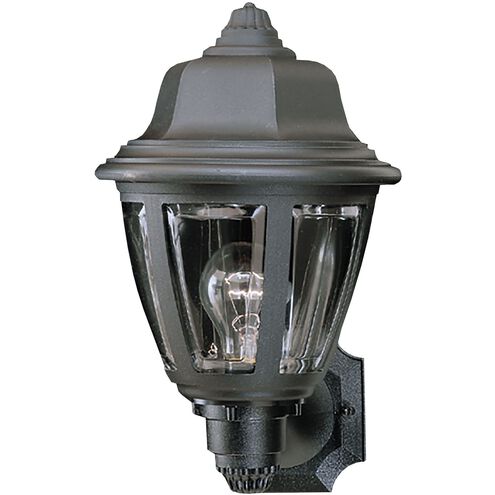 Essentials 1 Light 14 inch Black Outdoor Wall Lantern