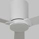 Rozzen 44 inch Matte White Indoor/Outdoor Ceiling Fan