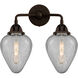 Nouveau 2 Geneseo LED 15 inch Oil Rubbed Bronze Bath Vanity Light Wall Light