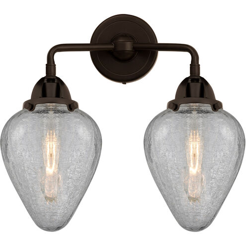 Nouveau 2 Geneseo LED 15 inch Oil Rubbed Bronze Bath Vanity Light Wall Light