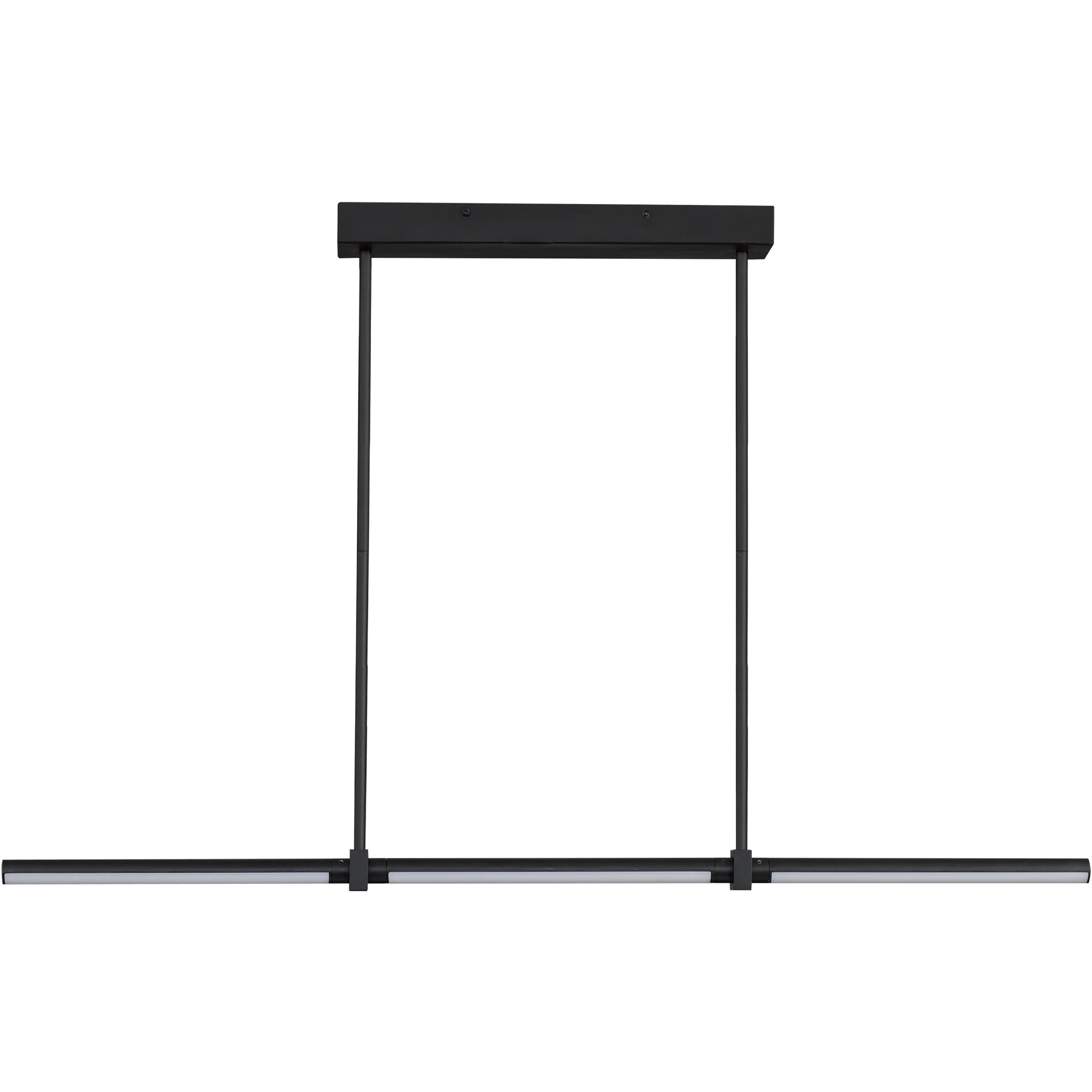 Dorian LED 47.5 inch Black Linear Pendant Ceiling Light