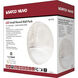 Brentwood LED 9 inch White Outdoor Wall Pack