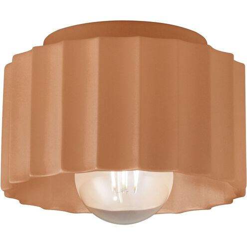 Radiance 1 Light 8 inch Adobe Flush Mount Ceiling Light