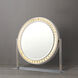 Marilyn 20 X 20 inch Chrome Table Top LED Vanity Mirror