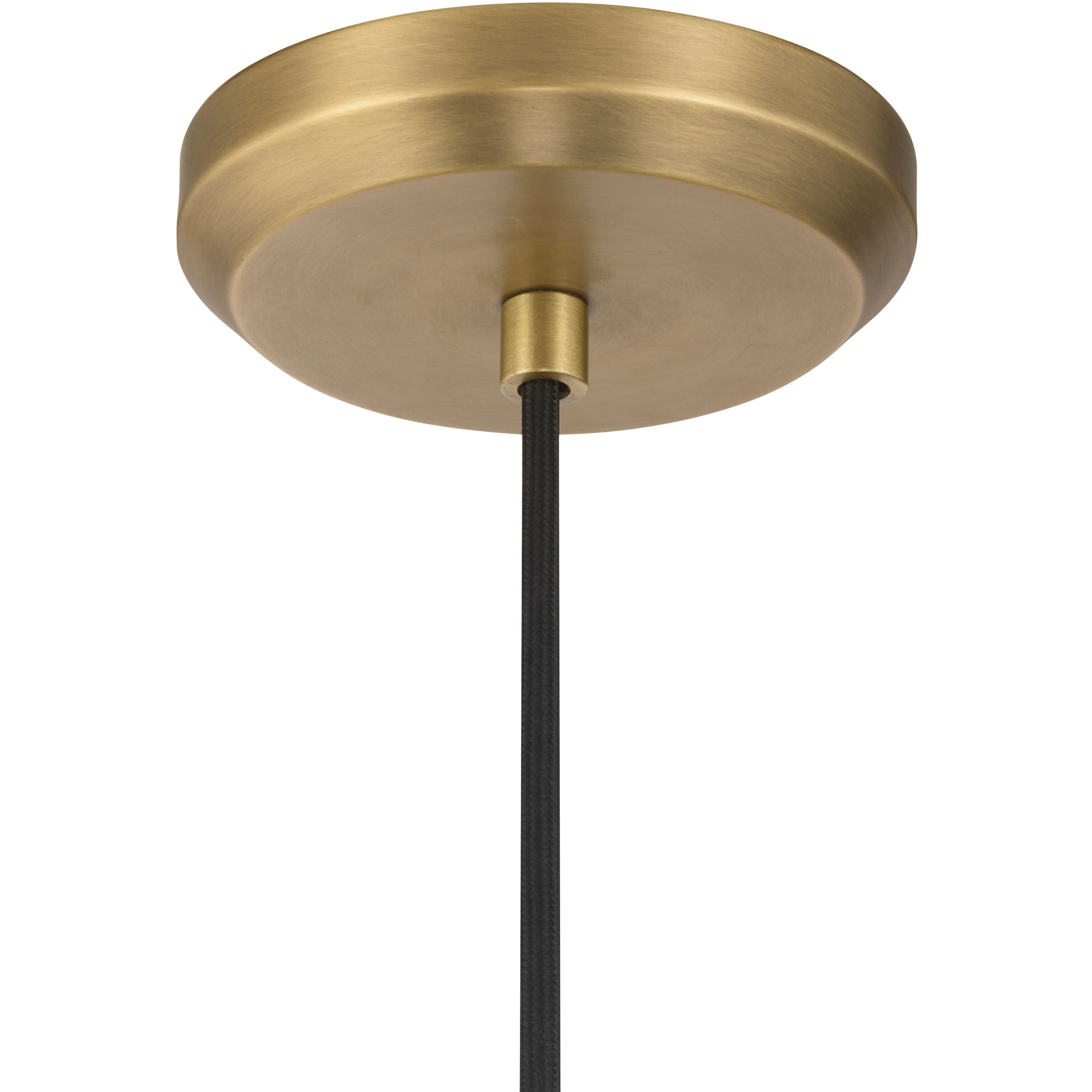 Cortan 1 Light 16 inch Legacy Brass and Dark Bronze Pendant Ceiling Light