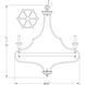 Shields 6 Light 29.25 inch English Bronze Chandelier Ceiling Light