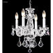 Palace Ice 4 Light 14 inch Silver Chandelier Ceiling Light