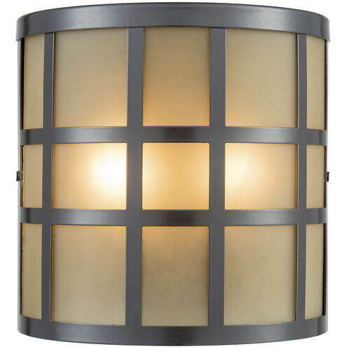 Hooper 2 Light 8 inch Oil Rubbed Bronze Outdoor Wall Sconce