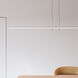 Fino Duo 2 Light 59.25 inch Chrome Pendant Ceiling Light