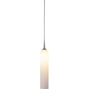 Candle 1 Light 2 inch Matte Chrome Small Pendant Ceiling Light