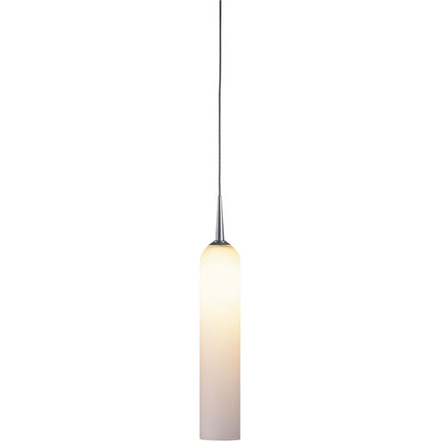 Candle LED 2 inch Matte Chrome Small Pendant Ceiling Light