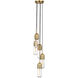 Thomas O'Brien Junio LED 9.25 inch Hand-Rubbed Antique Brass Pendant Ceiling Light