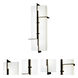 Matrix LED 18 inch Matte Black Outdoor Wall Sconce
