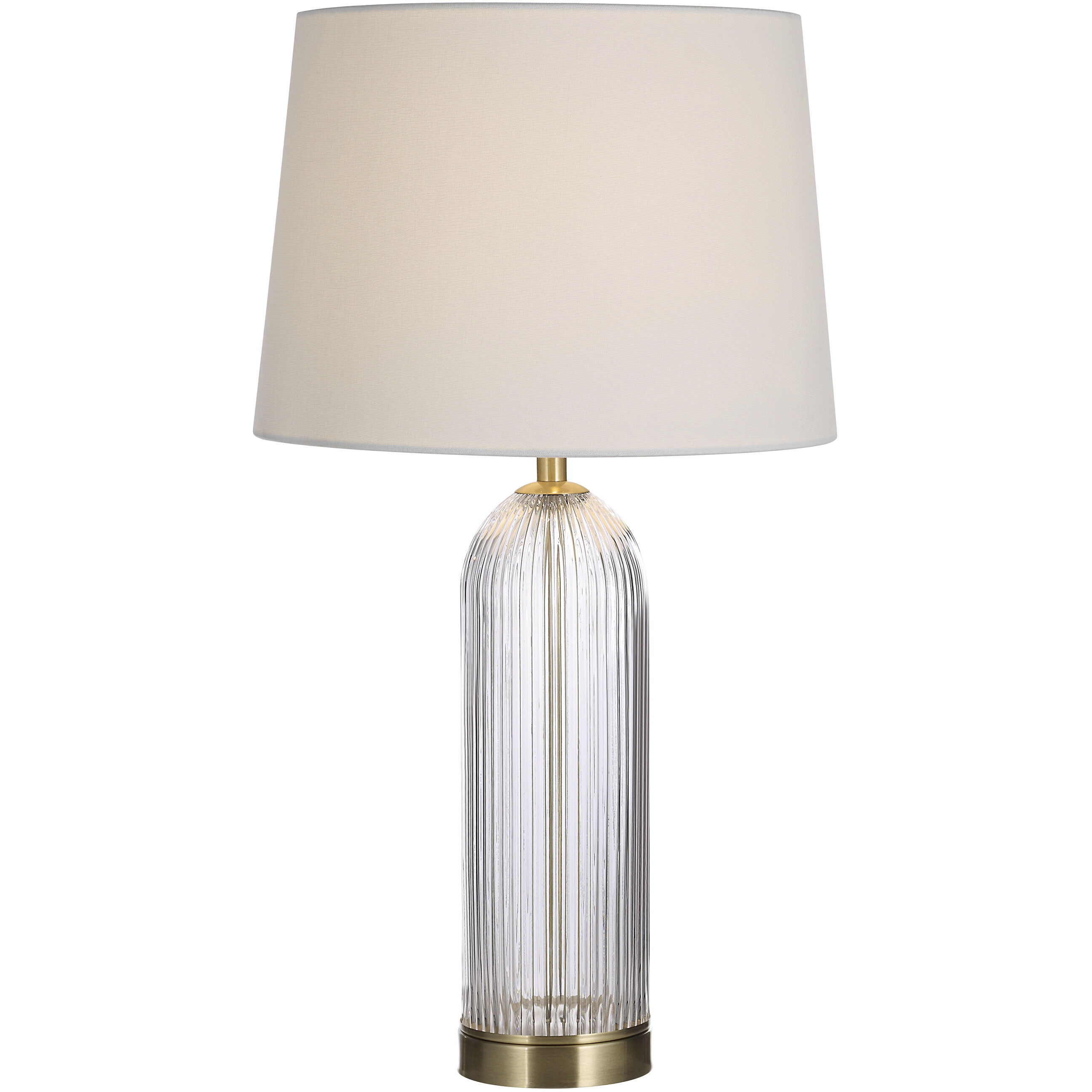 Ocala 25 inch 9.00 watt Clear Table Lamps Portable Light, Set of 2