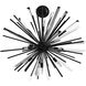 Palisades Ave. 8 Light 32 inch Black Chandelier Ceiling Light