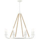 Lanton 8 Light 34 inch Sand White Chandelier Ceiling Light