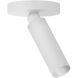 Luxe Pivot LED 2 inch Semi Gloss White Flush Mount Ceiling Light