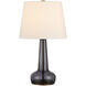Rosenborg 22 inch 100 watt Dark Purple Table Lamp Portable Light