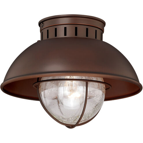 Harwich LED 10 inch Burnished Bronze Outdoor Ceiling