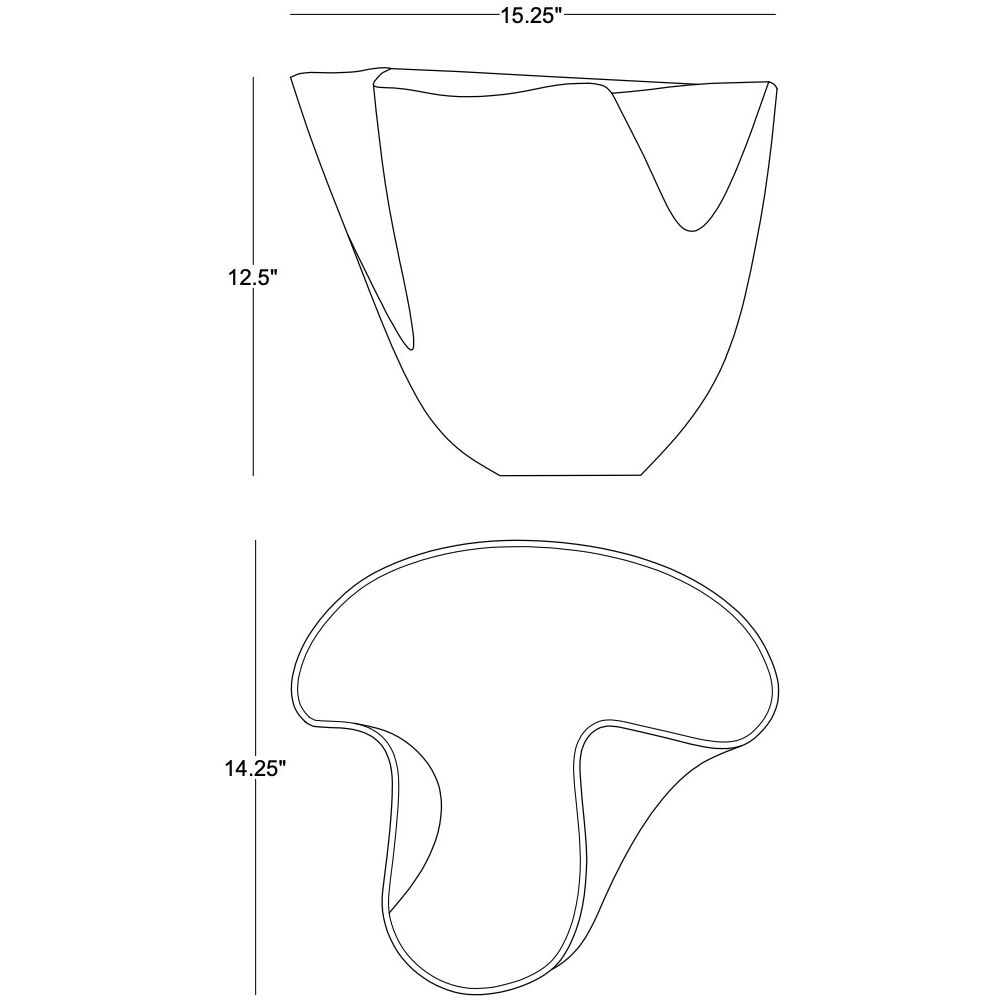 Carmen 12.5 inch Vase