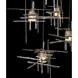 Tura 9 Light 29.6 inch Sterling Pendant Ceiling Light, Round