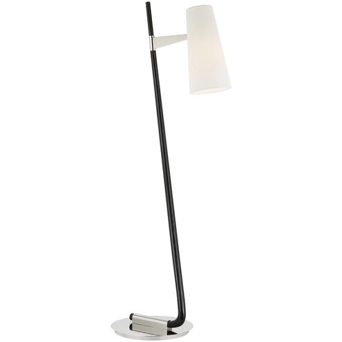 AERIN Katia 56.75 inch 15.00 watt Ebony and Polished Nickel Floor Lamp Portable Light