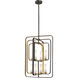 Aideen 8 Light 19.75 inch Bronze Gold Chandelier Ceiling Light