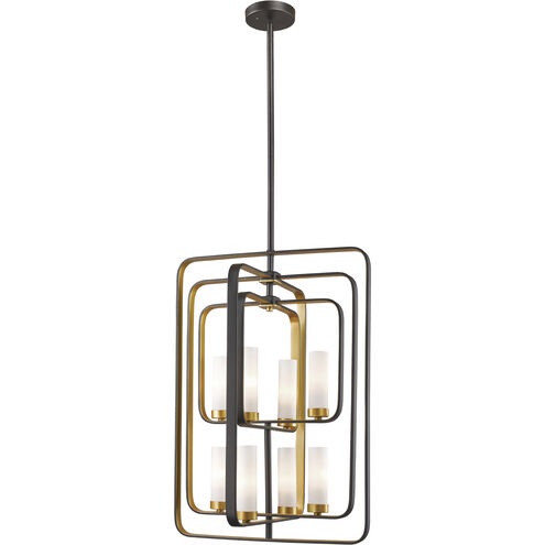 Aideen 8 Light 19.75 inch Bronze Gold Chandelier Ceiling Light