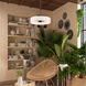Venlo 4 Light 14 inch Bronze with Antique Brass Accents Pendant Ceiling Light
