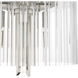 Gatz 4 Light 9.75 inch Brushed Nickel Flush Mount Ceiling Light