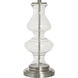 Cameron 32.25 inch 150.00 watt Clear Seeded Table Lamp Portable Light