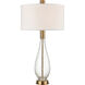 Chepstow 36 inch 150.00 watt Clear with Cafe Bronze Table Lamp Portable Light