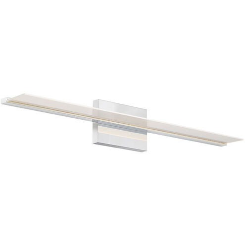 Sean Lavin Span LED 35 inch Chrome Bath Light Wall Light in LED 90 CRI 3000K 120V, Direct