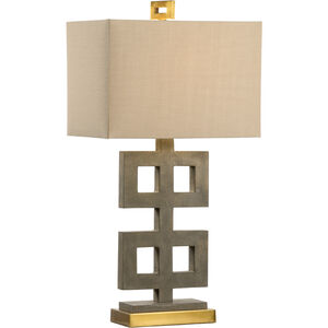 Bob Timberlake 32 inch 100 watt Concrete Table Lamp Portable Light
