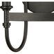 Wickshire 2 Light 9 inch Matte Black Sconce Wall Light