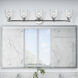 Catania 5 Light 42 inch Polished Chrome Vanity Wall Sconce Wall Light, Large