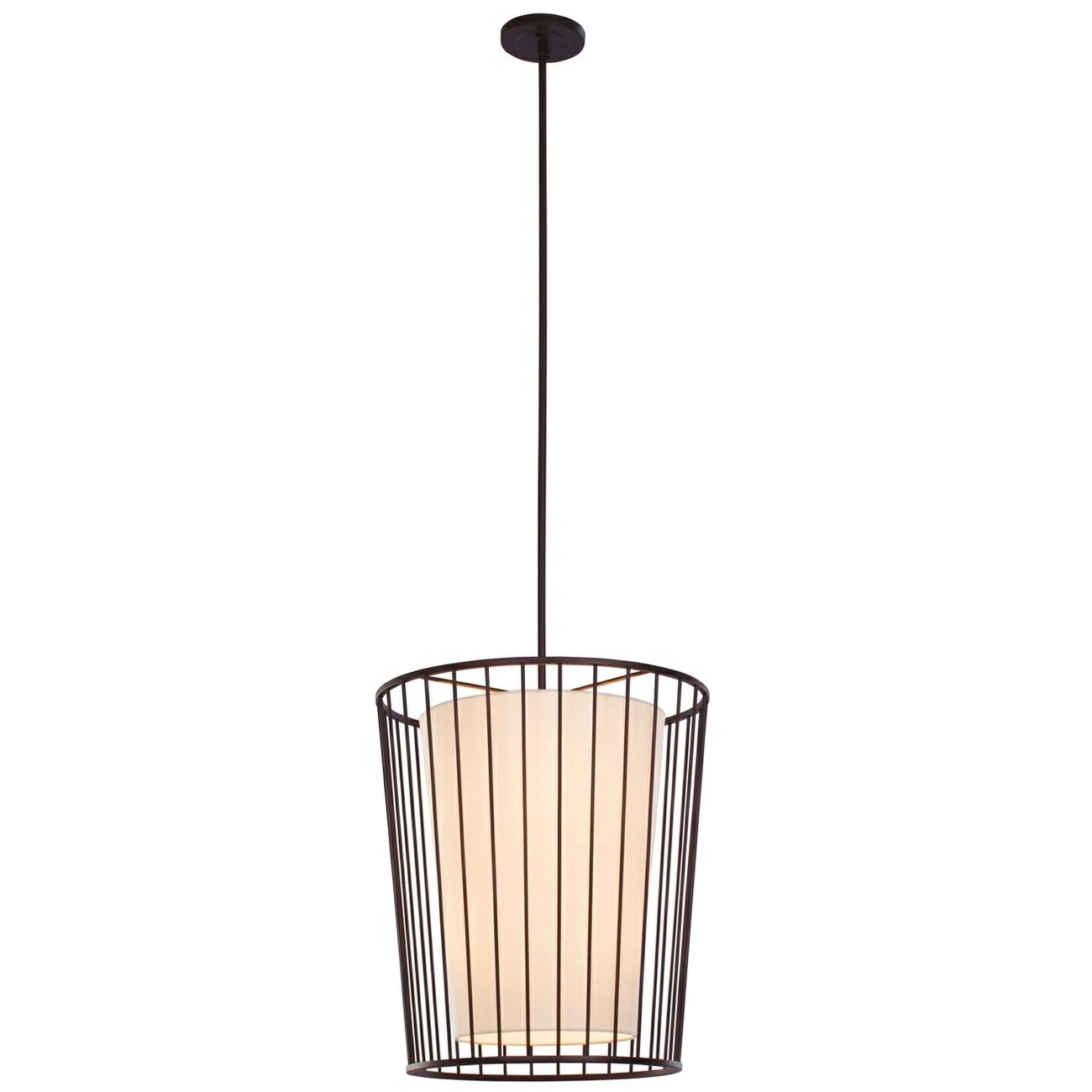 Pacifica 6 Light 20 inch Bronze Foyer Light Ceiling Light