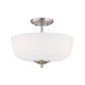 Darcy 3 Light 16.00 inch Semi-Flush Mount