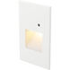 Tyler 120 3.8 watt White Step and Wall Lighting in Amber, WAC Lighting