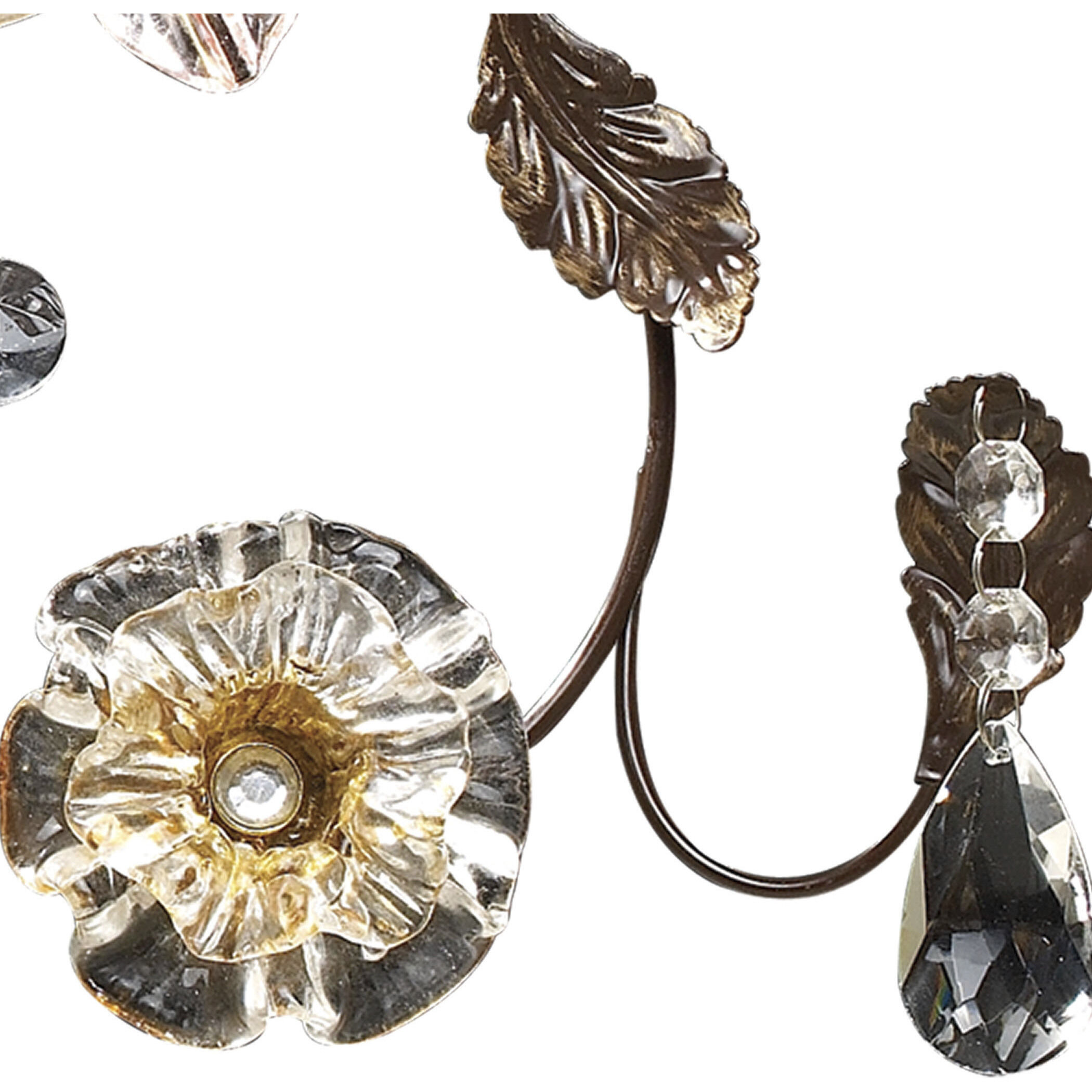 Cristallo Fiore Vanity Light Wall Light