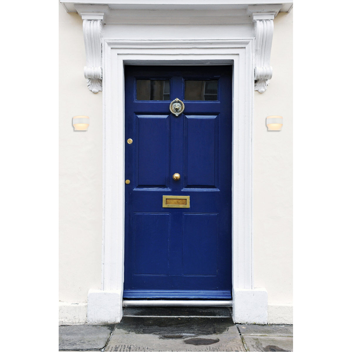 Raine Outdoor Wall Light in White