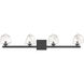 Castello LED 35 inch Matte Black Bathroom Vanity Light Wall Light