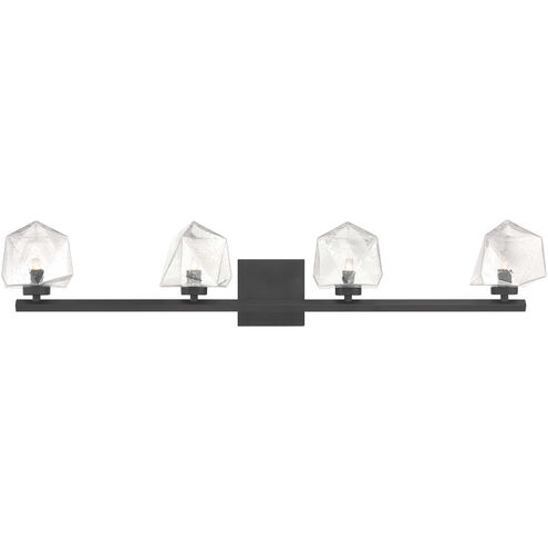 Castello LED 35 inch Matte Black Bathroom Vanity Light Wall Light
