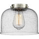 Franklin Restoration Bell LED 8 inch Polished Chrome Mini Pendant Ceiling Light in Seedy, Franklin Restoration