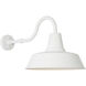 Sean Lavin Barn Light 1 Light 15 inch Outdoor Textured White Outdoor Wall Lantern