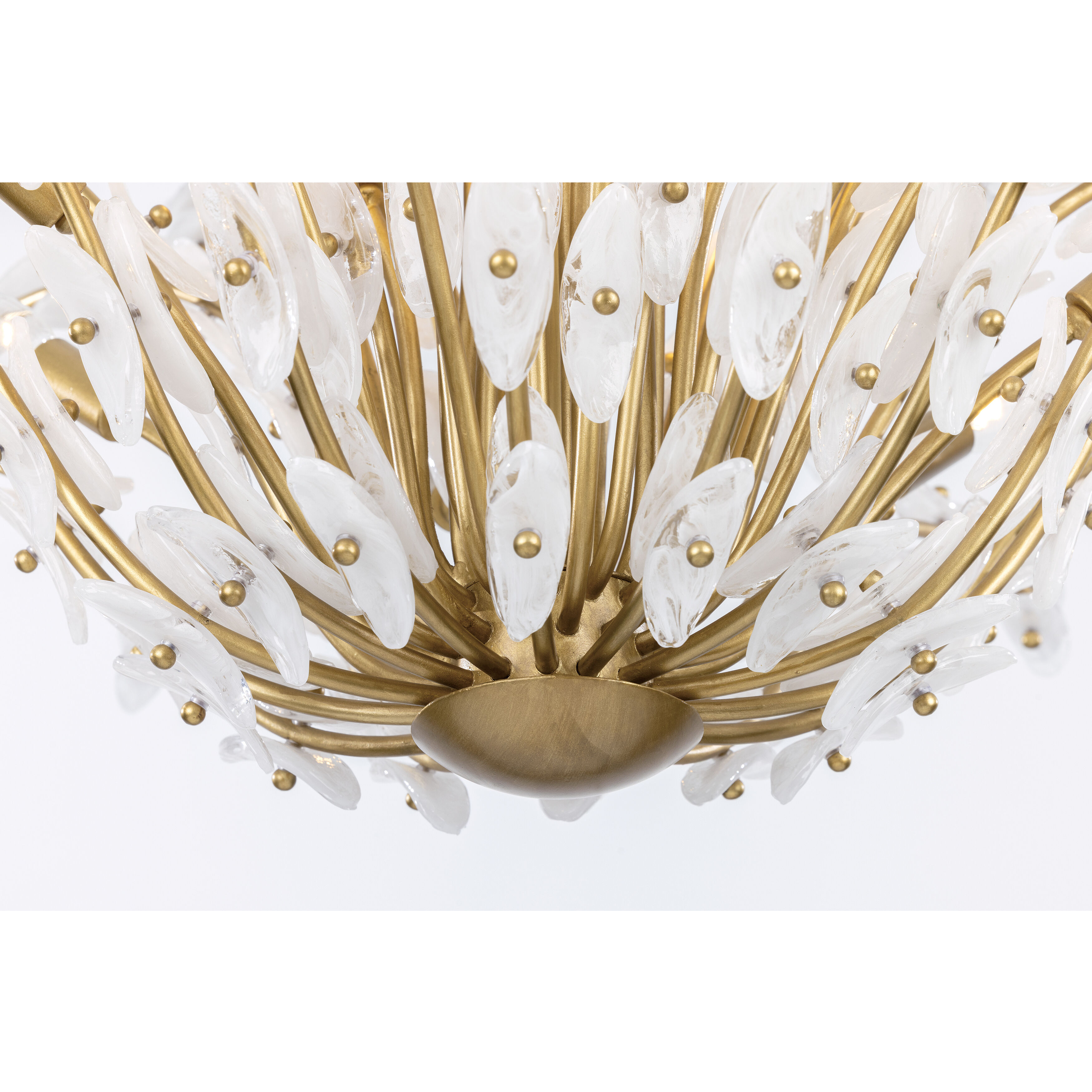 Sorra 14 Light 40 inch Painted Legacy Brass Chandelier Ceiling Light