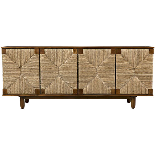 Brook 76 X 22.5 inch Teak Sideboard, 4 Door