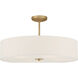 Mid Town LED 24 inch Antique Brushed Brass Pendant Ceiling Light